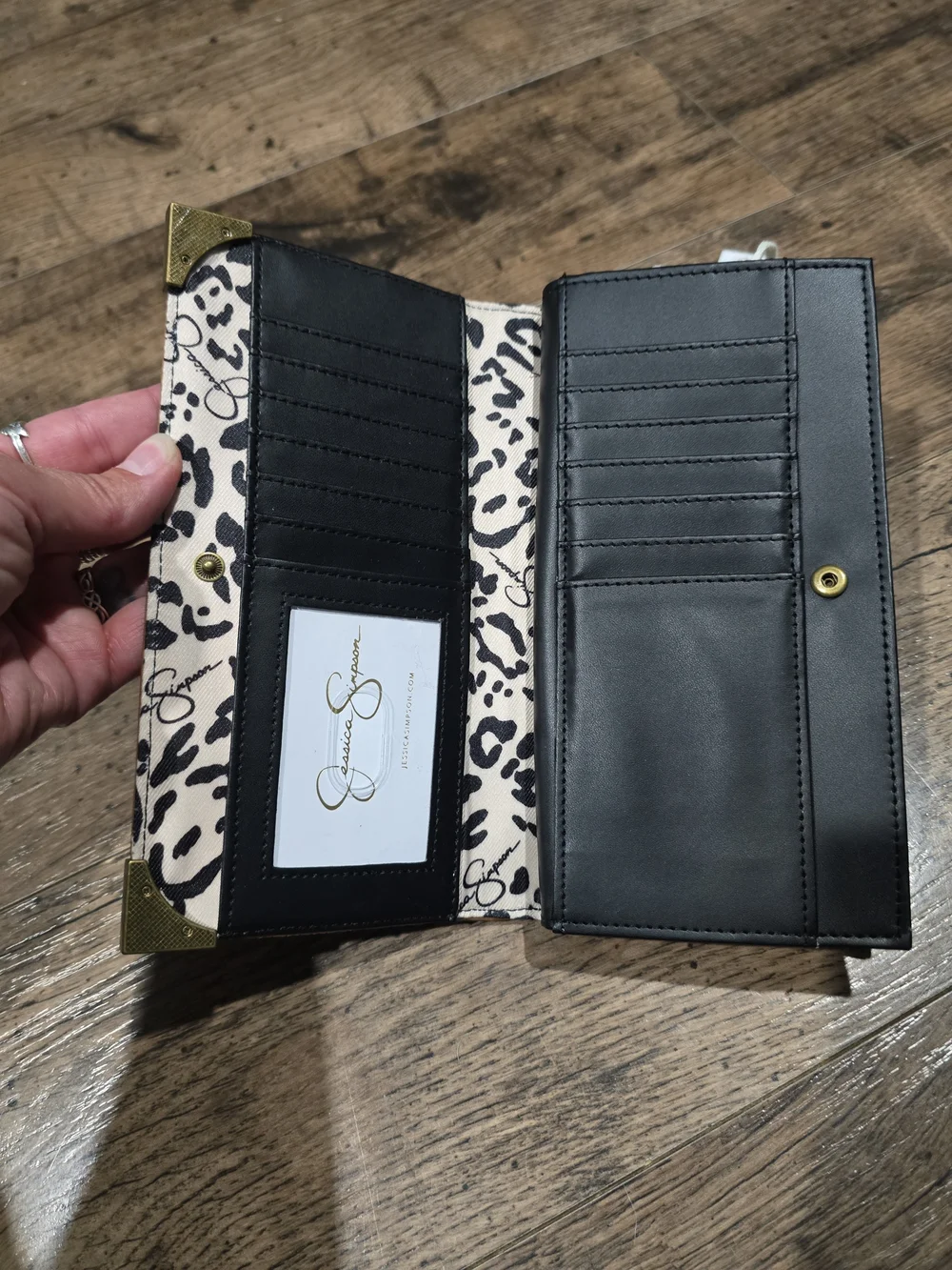 Joan Zip Around Bifold Wallet - Wheat